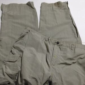Guide Series Cargo Pants Mens 38/30 Convertible Zip Off Nylon Hiking Outdoor